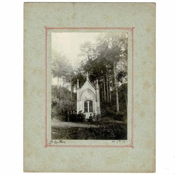 Photographie La chapelle Saint Killien à Warlincourt-lès-Pas 1899