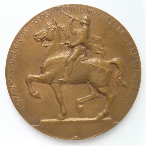 Médaille l'Exposition universelle de BRUXELLES 1910
