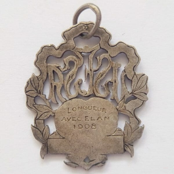 Médaille Championnat athlétisme Guyenne-et-Gascogne 1908