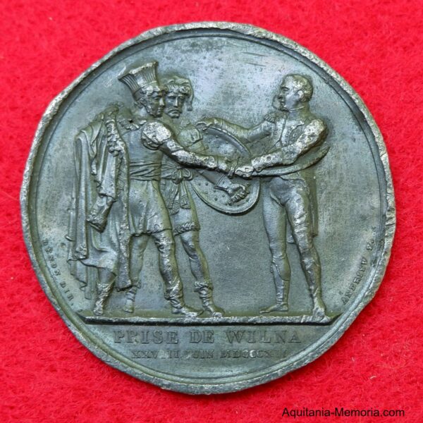 Médaille Prise de Wilna 1812